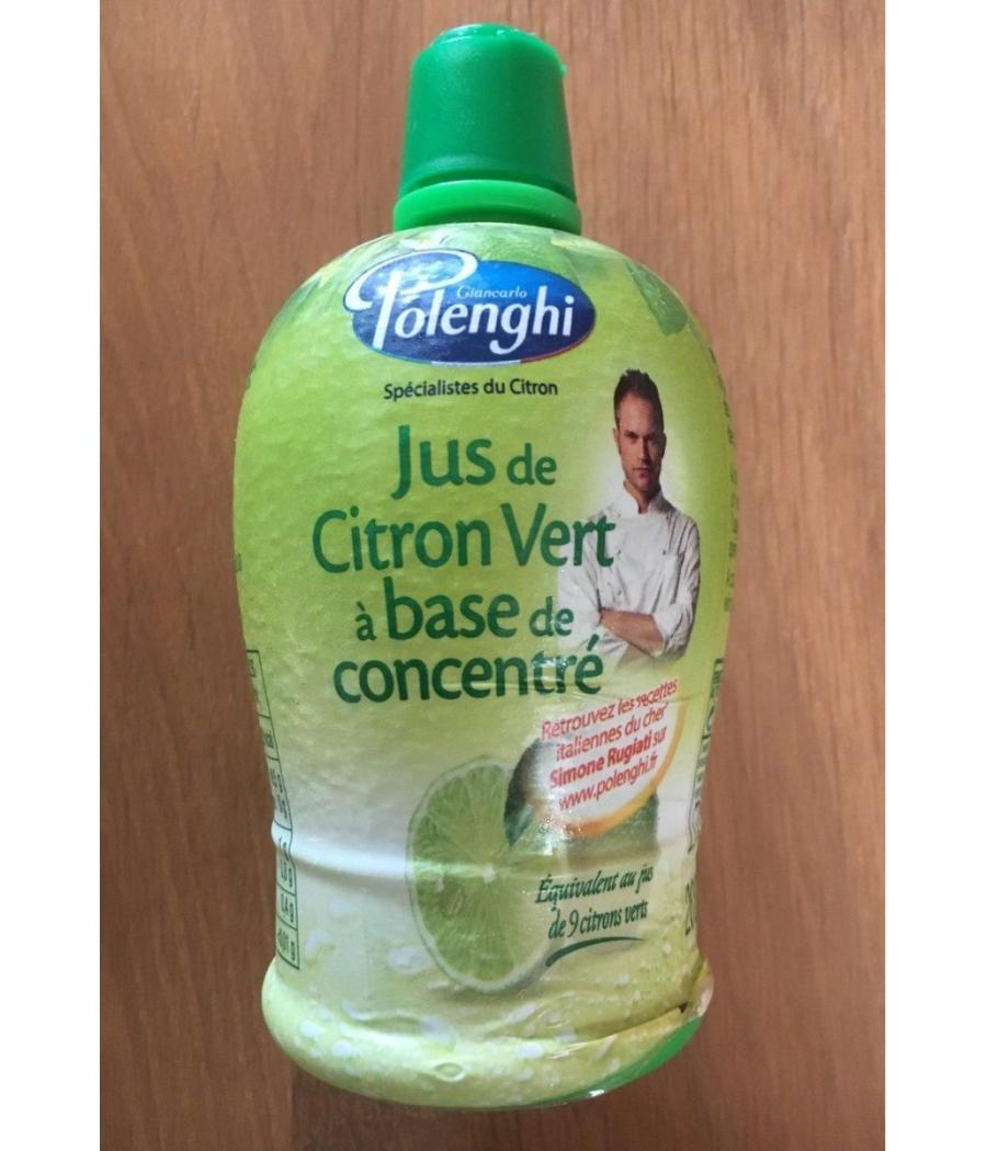 JUS DE CITRON VERT A BASE DE CONCENTRE POLENGHI