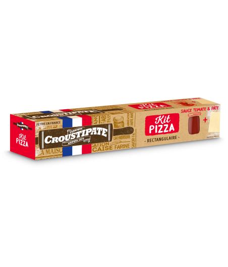 KIT PIZZA CROUSTIPATE 600G