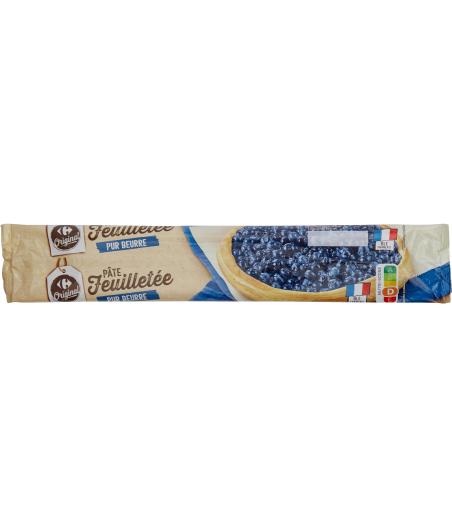 PATE FEUILLETEE CARREFOUR ORIGINAL 230G