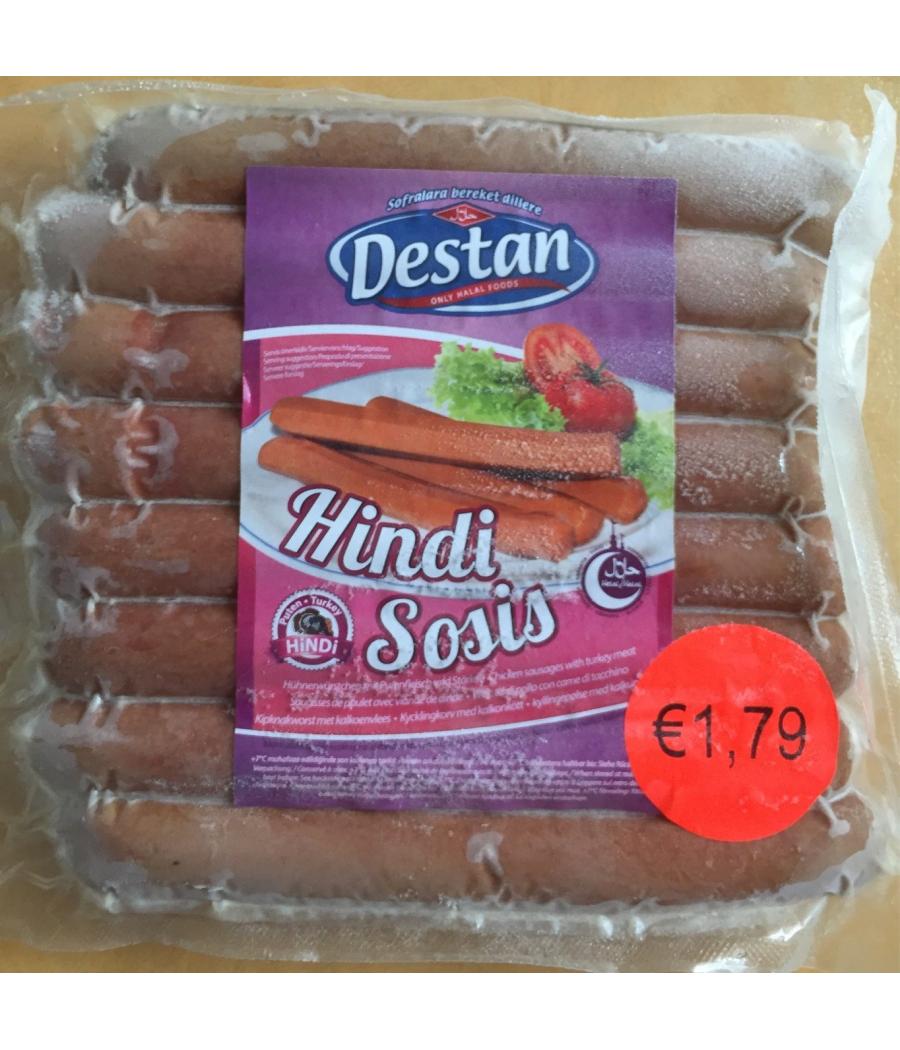 SAUCISSE DESTAN SOSIS DE DINDE HALAL