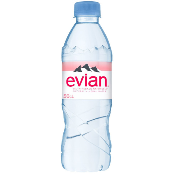 EAU MINERAL NATURELLE EVIAN 50CL