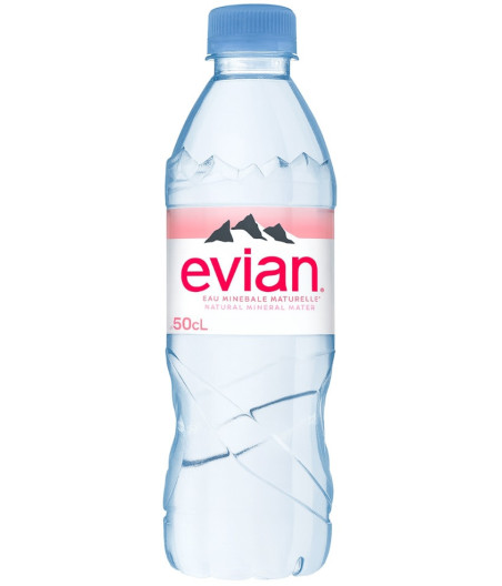 EAU MINERAL NATURELLE EVIAN 50CL