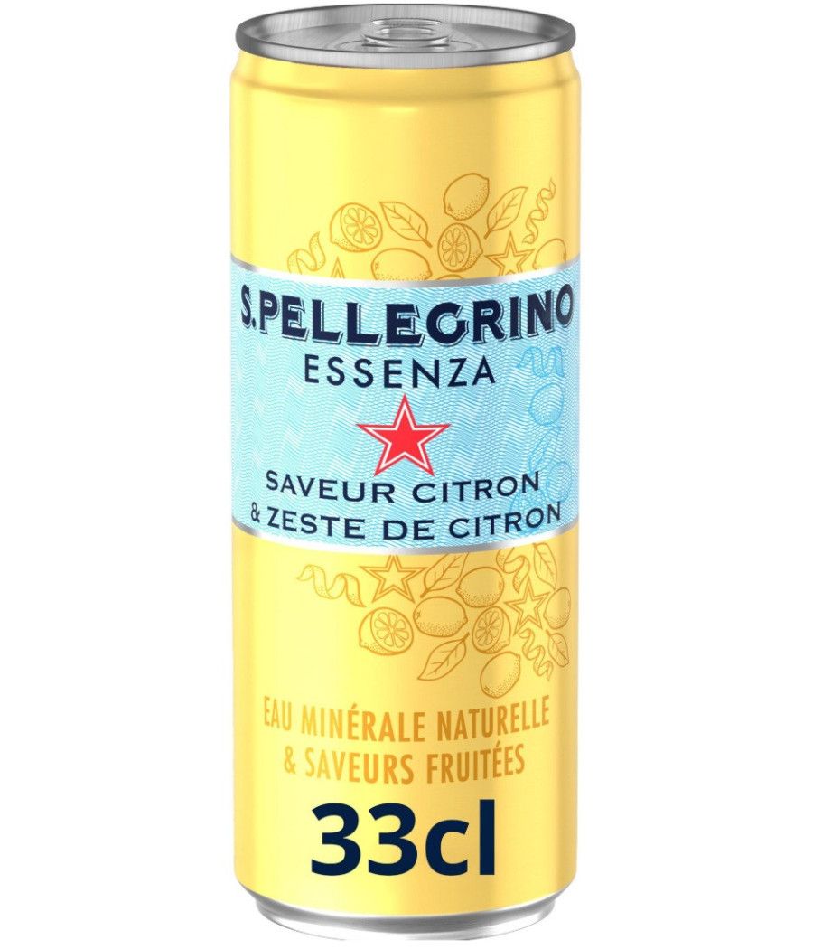 BOISSON SAN PELLEGRINO ESSENZA 33CL