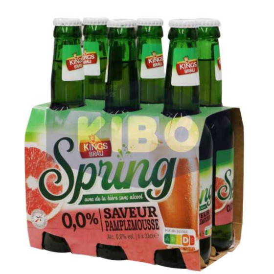 BIERE SAVEUR AGRUME SPRING 6X33CL