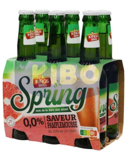 BIERE SAVEUR AGRUME SPRING 6X33CL