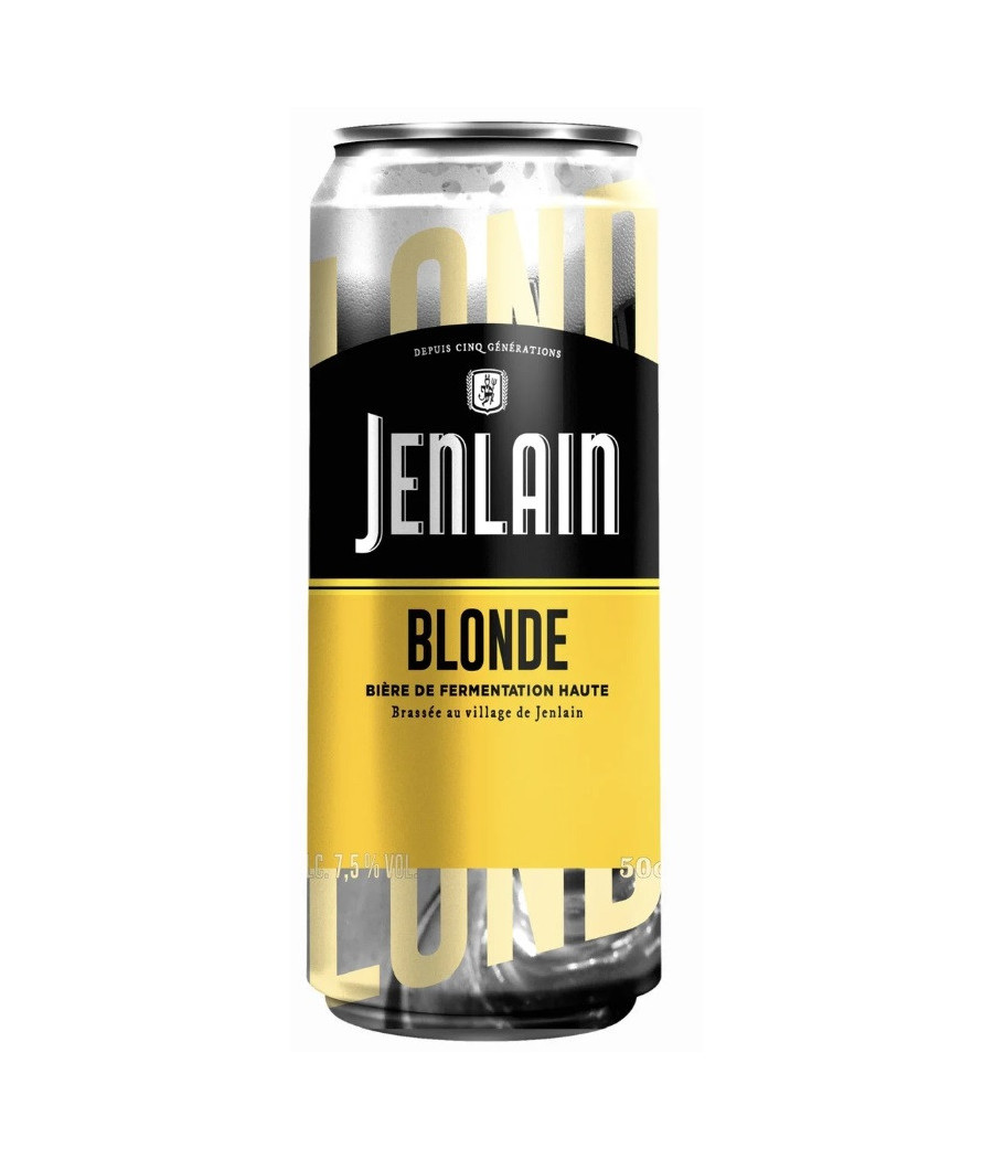 BIERE BLONDE JENLAIN 50CL