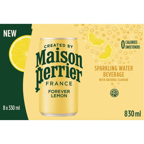 BOISSON PERRIER CITRON FOREVER LEMON MAISON 10X25CL