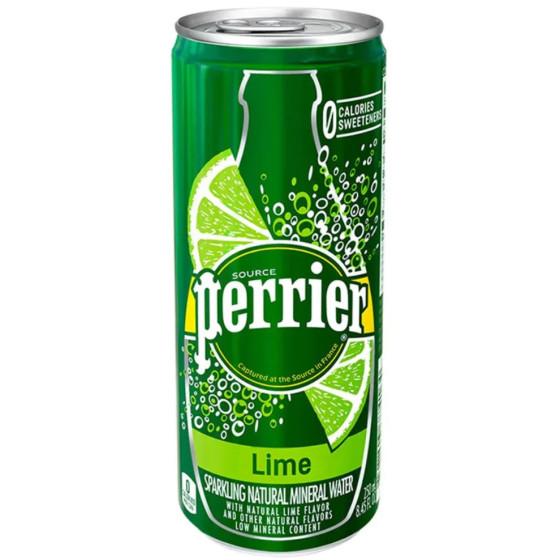LIME FLAVOR PERRIER 330ML