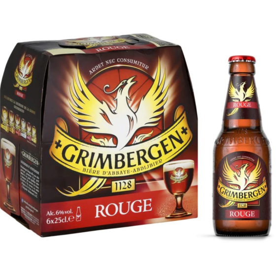 BIERE ROUGE GRIMBERGEN 6X25CL