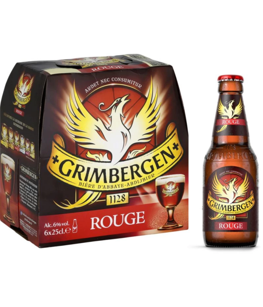 BIERE ROUGE GRIMBERGEN 6X25CL