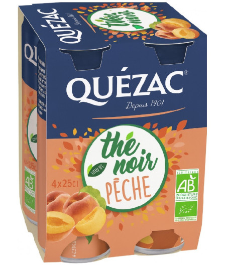 THE QUEZAC NOIR PECHE 4X25CL