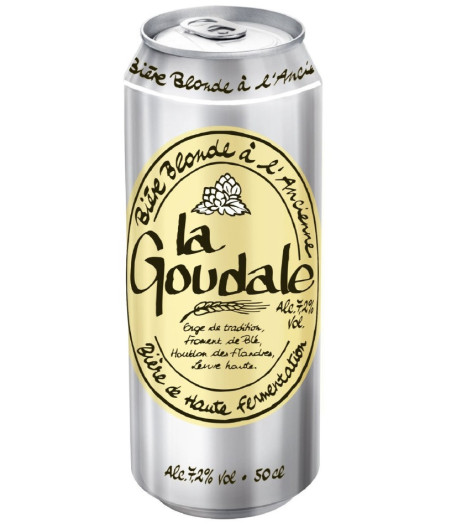 Bière Blonde à l'Ancienne 7,2% LA GOUDALE  50cl