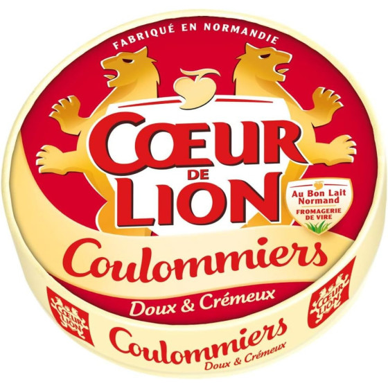 FROMAGE COULOMMIERS COEUR DE LION 350G