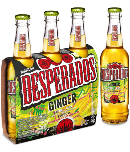 BIERE AROMATISEE MOJITO DESPERADOS  3 X 33CL