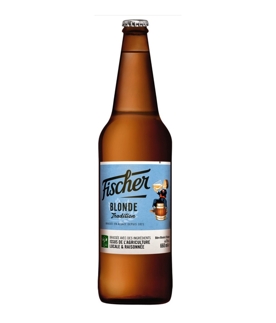 Bière Blonde Tradition D'Alsace 6% FISCHER