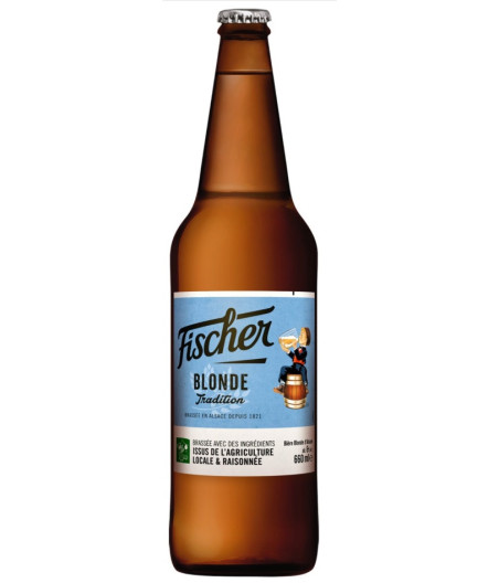 Bière Blonde Tradition D'Alsace 6% FISCHER