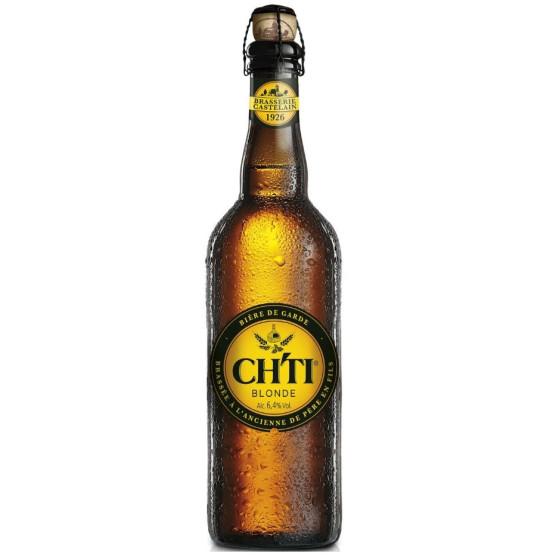 Bière de garde blonde CH'TI  75 CL
