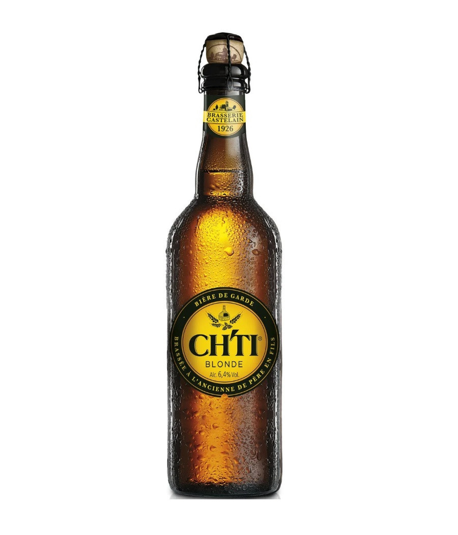 Bière de garde blonde CH'TI  75 CL