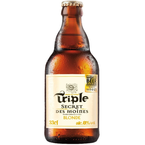BIERE BLONDE SECRET DES MOINES 33CL