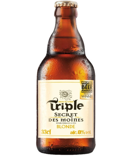 BIERE BLONDE SECRET DES MOINES 33CL