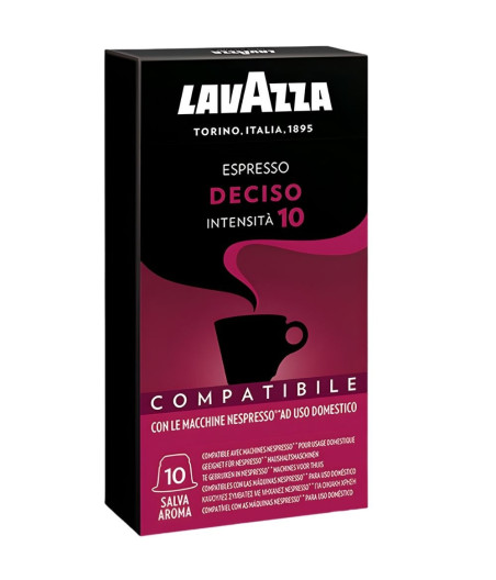 CAFE ESPRESSO DECISO INTENSIDAD 10 CAPSULAS 50G