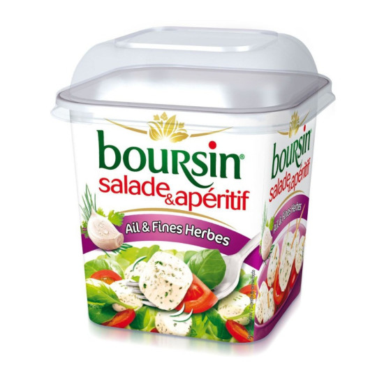 FROMAGE FRAIS  AIL & FINES HERBES BOURSIN 120G