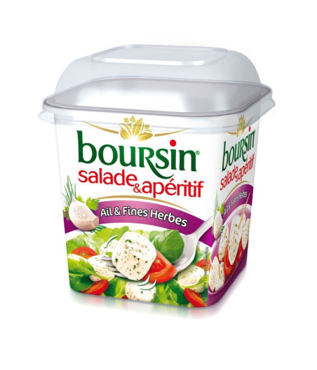 FROMAGE FRAIS  AIL & FINES HERBES BOURSIN 120G