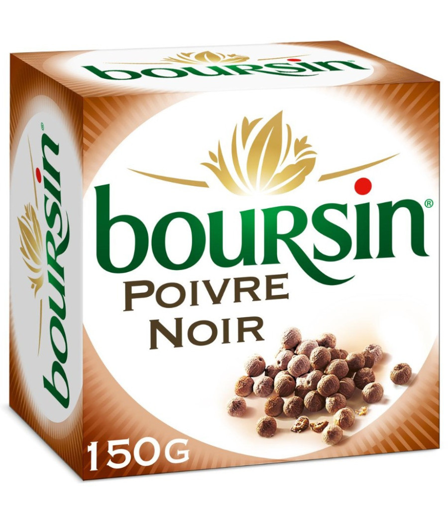 FROMAGE FRAIS POIVRE NOIR BOURSIN 150G