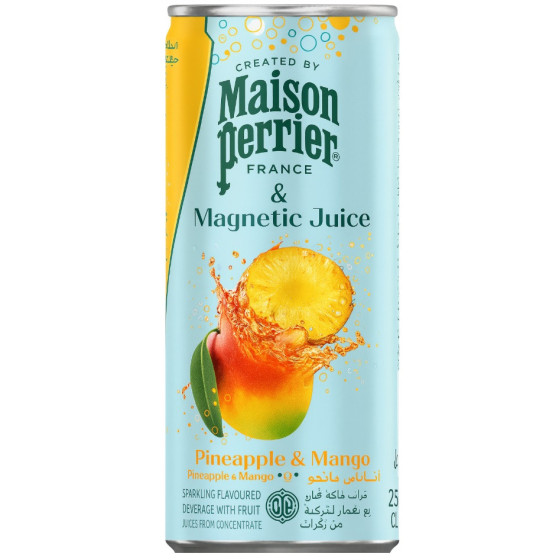BOISSON PINEAPPLE&MANGO MAISON PERRIER 25CL