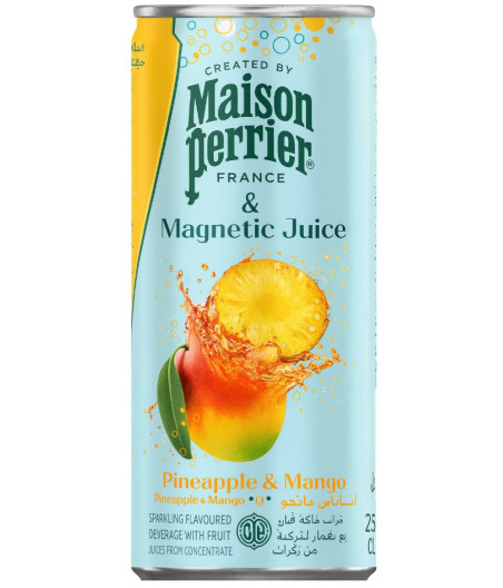 BOISSON PINEAPPLE&MANGO MAISON PERRIER 25CL