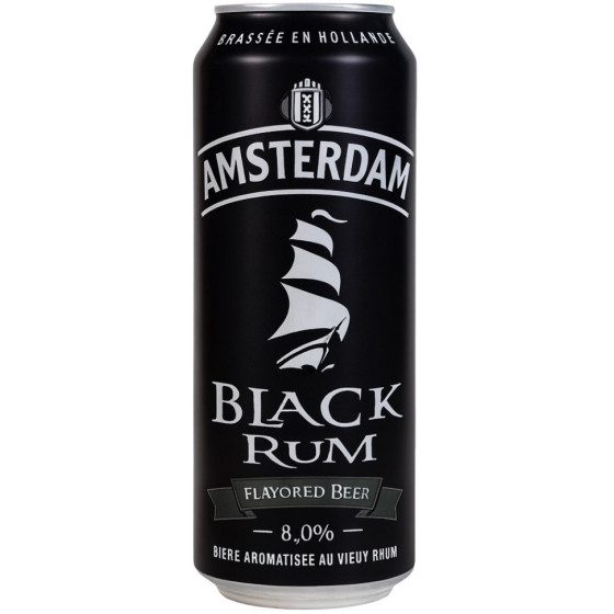BLACK RUM AMSTERDAM 50CL