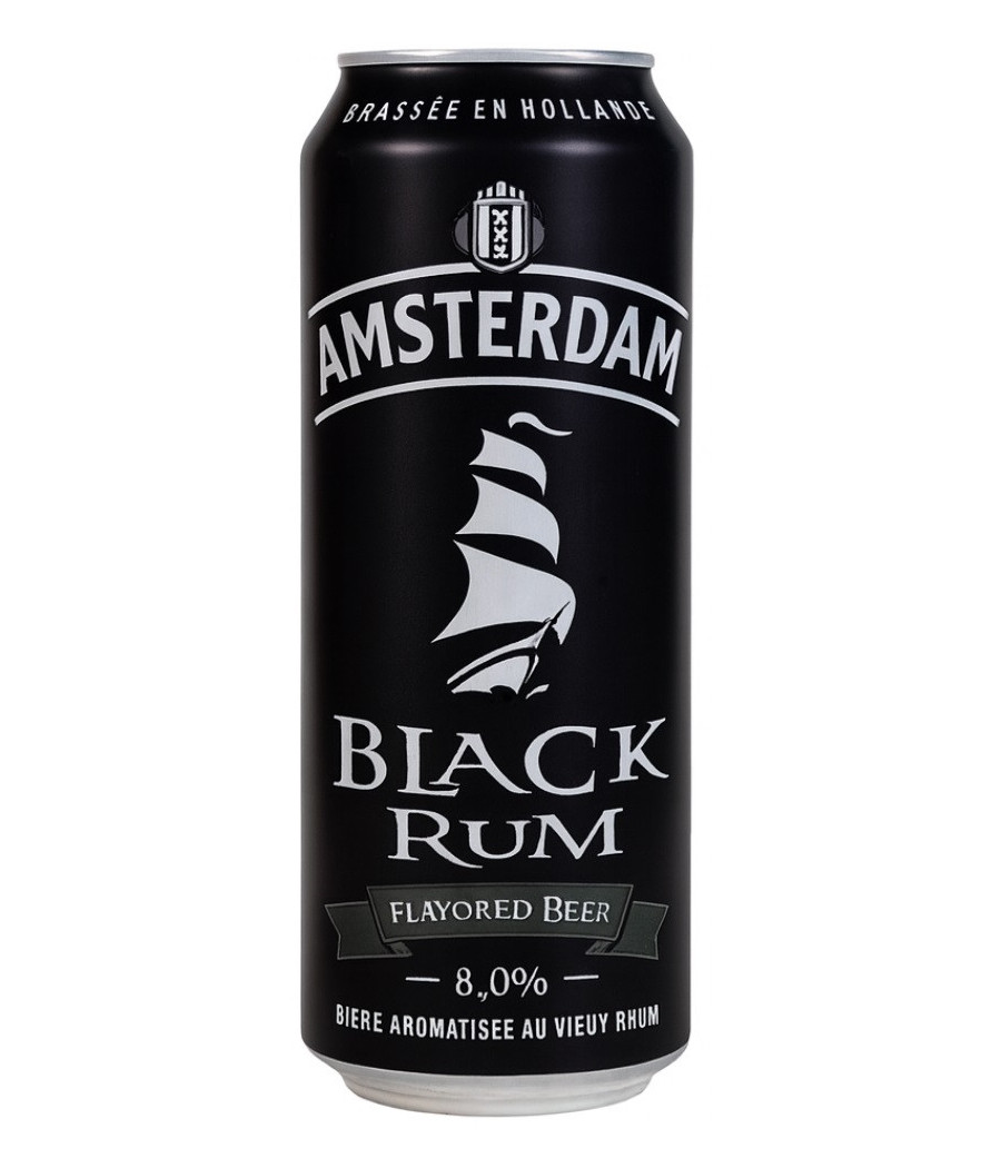 BLACK RUM AMSTERDAM 50CL