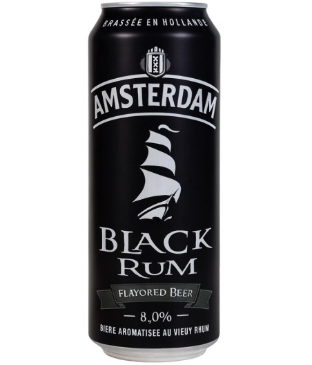 BLACK RUM AMSTERDAM 50CL