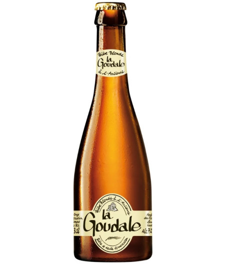 BIERE BLONDE A L'ANCIENNE LA GOUDALE 33CL