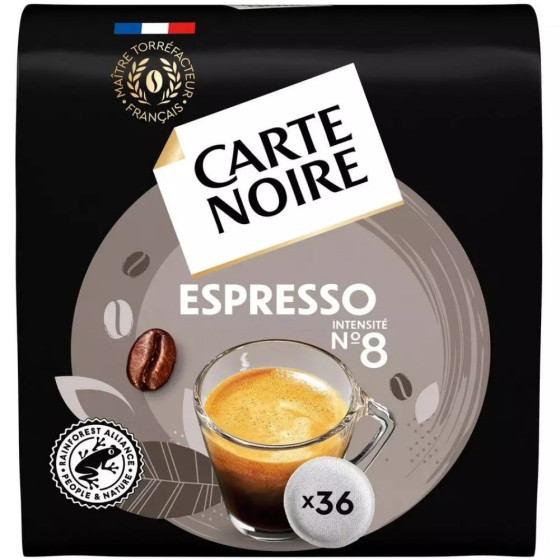 CAFE CARTE NOIRE SOUPLE ESPRESSO N8 X36