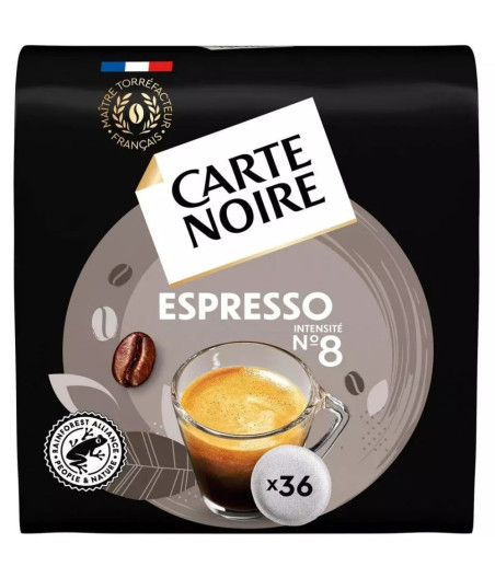 CAFE CARTE NOIRE SOUPLE ESPRESSO N8 X36