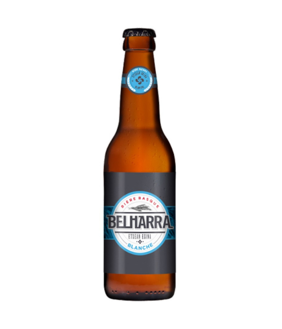 BIERE BELHARRA BLANCHE 33CL