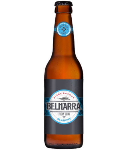 BIERE BELHARRA BLANCHE 33CL