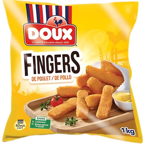 FINGERS DE POULET DOUX 1KG