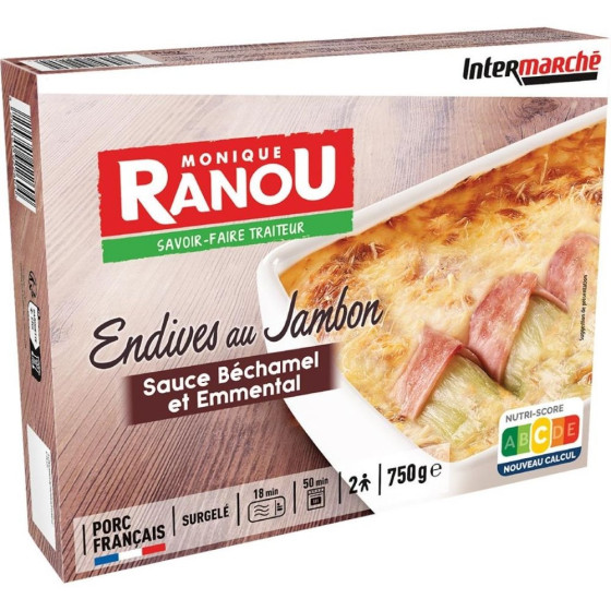 ENDIVES AU JAMBON MONIQUE RANOU 750G