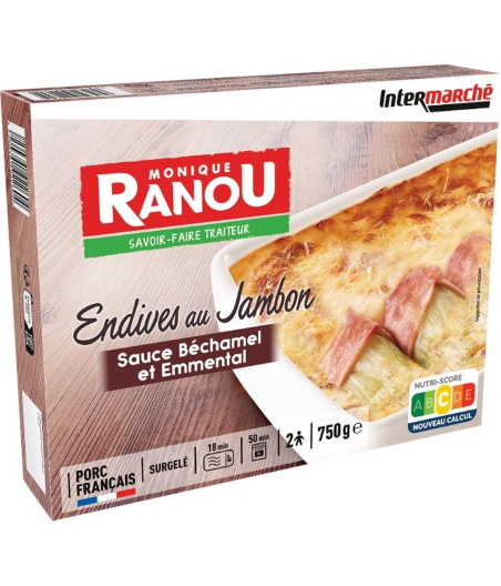 ENDIVES AU JAMBON MONIQUE RANOU 750G