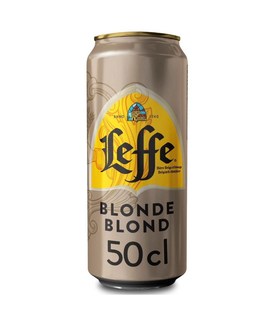 Bière Blonde D'Abbaye 6,6% LEFFE 50 CL