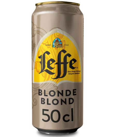 Bière Blonde D'Abbaye 6,6% LEFFE 50 CL