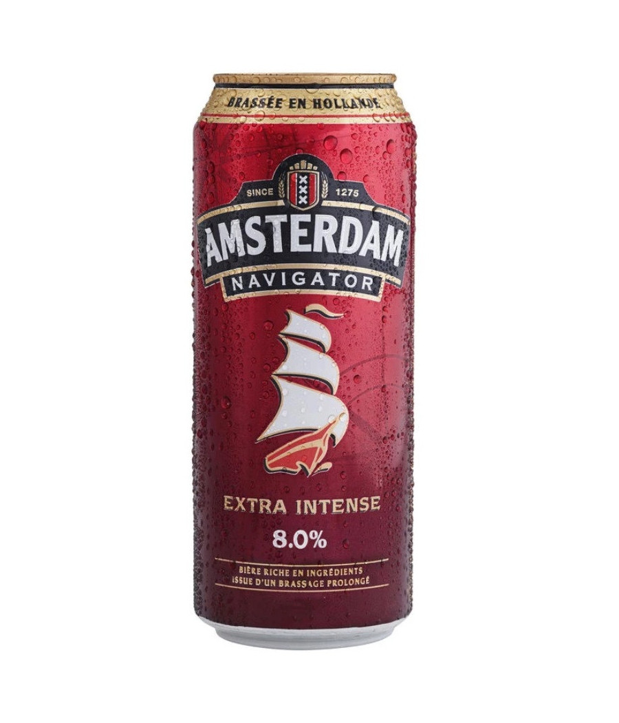 Bière Blonde Navigator 8% AMSTERDAM 500 ML