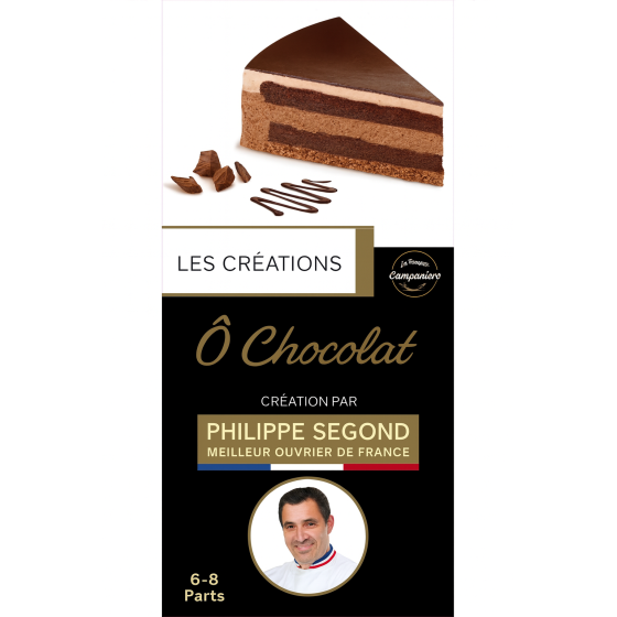 ENTREMET AU CHOCOLAT LES CREATIONS INTERMARCHES 700G