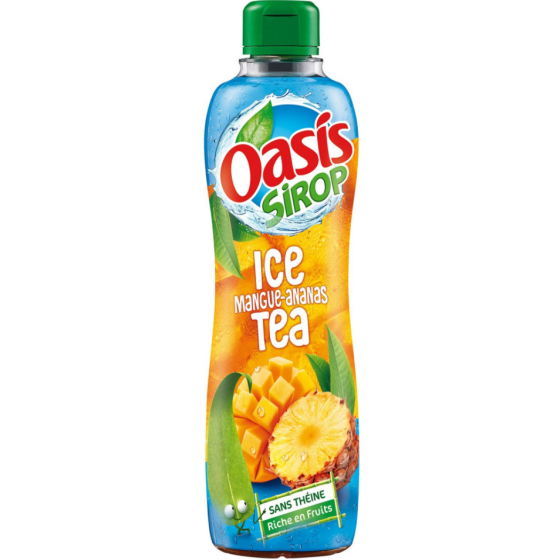 SIROP MANGUE ANANAS OASIS 75CL