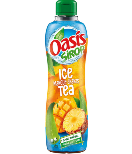SIROP MANGUE ANANAS OASIS 75CL