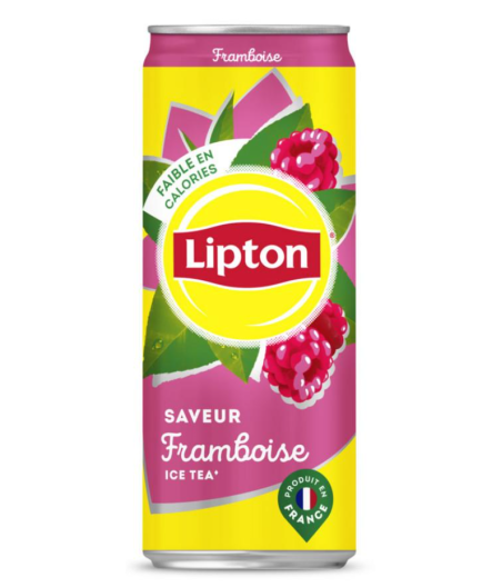 ICE TEA SAVEUR FRAMBOISE LIPTON 33CL