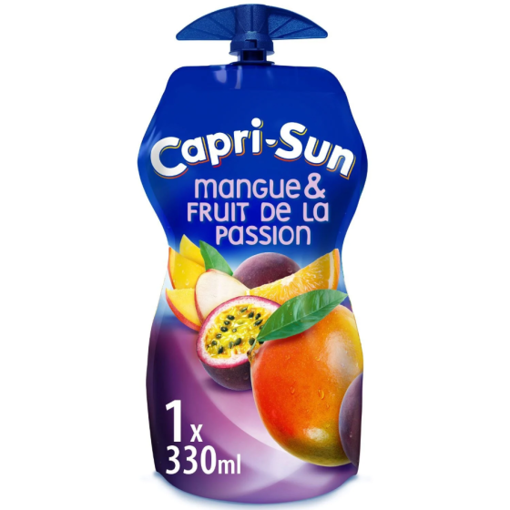 CAPRI-SUN MANGUE&FRUIT DE LA PASSION 33CL