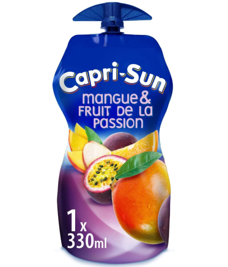 CAPRI-SUN MANGUE&FRUIT DE LA PASSION 33CL